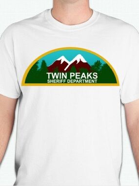 Twin peaks  tshirt shirt Unisex 100 percent cotton brand new
